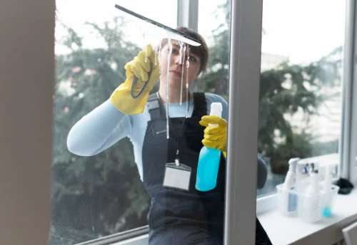 Nettoyage de vitres intérieures et extérieures à Savigneux
